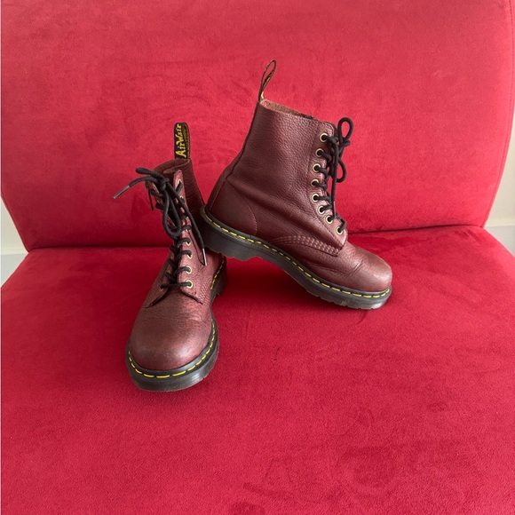 Dr. Martens Shoes - Dr. Martens Women Red Boots